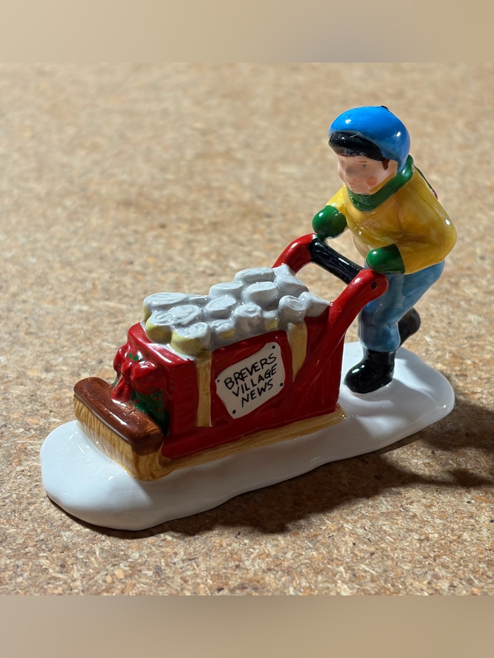 Department 56 Original Snow Village Early Morning Delivery News